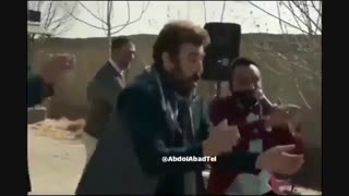 فیلم رقص علی انصاریان در فیلم اژدر