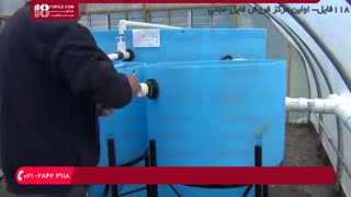 احداث  گلخانه _  کار با مخزن مواد معدنی و آلی