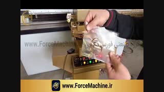 طلاکوب روی نایلون زیپ دار پلاستیک لثه