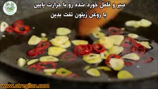 طرز تهیه پاستا ساده با سیر و روغن زیتون، سریع و خوشمزه