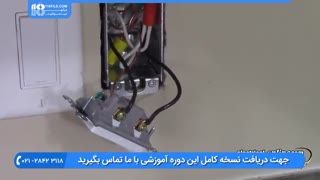 آموزش کابینت سازی  _ نصب چراغ نور مخفی برای کابینت