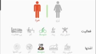 نحوه گرفتن برنامه غذایی ازباریکا