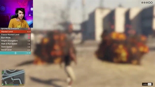 مود بارش موشک و هواپیما در gta v با poorya negan gamer