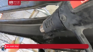 آموزش نقاشی خودرو _ ترمیم و رنگ آمیزی سپر خودرو