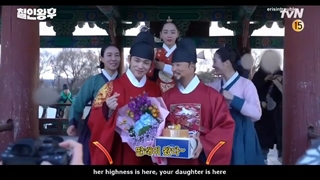 خداحافظی و حرف های پایانی بازیگران سریال آقای ملکه با زیرنویس انگلیسی