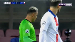 خلاصه بازی پاریس و بارسلونا