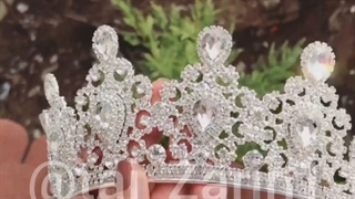 تاج عروس مخصوص صورت کشیده