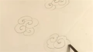 آموزش طراحی ابر در نقاشی ایرانی