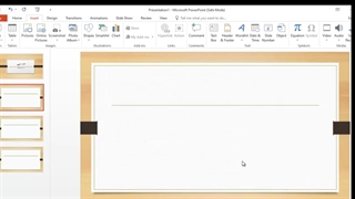 حذف و اضافه شماره اسلاید در پاورپوینت