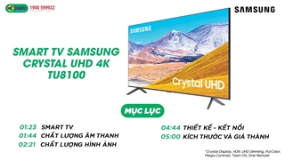 قیمت تلویزیون سامسونگ 55TU8100 - خرید تلویزیون TU8100