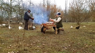 پخت معروف ترین غذاهای آذربایجان بر روی آتیش قسمت پنجم(از دیدنش پشیمان نمیشین)