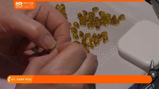 آموزش ساخت دستبند دخترانه با مهره و سیم مسی