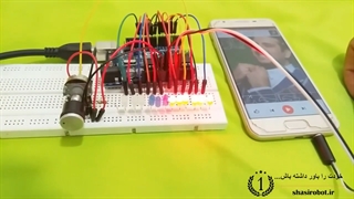 ساخت مدار رقص نور صوتی حساس به صدا (اکولایرز صوتی) با آردوینو