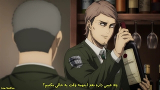 انیمه حمله به تایتان ( shingeki no kyojin) فصل 4 قسمت 13 با زیرنویس فارسی