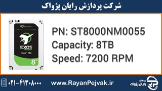 Seagate Exos 8TB SATA 6G 7.2K LFF