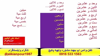 آموزش کلمات ، قواعد ومکالمه  عربی بالهجه عراقی ، خوزستانی وخلیجی