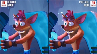 مقایسه بازی Crash Bandicoot 4 بر روی نینتندو سوئیچ و ps5