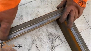 ساخت چهارچوب درب ساختمانی