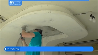 کناف کاری سقف _ معماری داخلی منزل _ تغییر دکوراسیون منزل