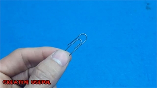 Paper Clips Awesome Life Hacks