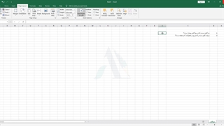 ایجاد لیست کشویی و یا drop down list در نرم افزار اکسل Excel