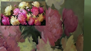مجموعه گلها - رنگ روغن- Flowers Oil Painting