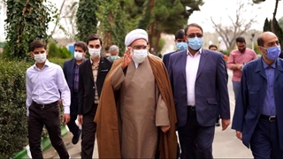 دیدار تولیت آستان قدس رضوی با جمعی از نخبگان موسسه جوانان بنیاد کرامت رضوی