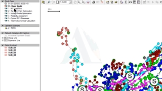 ‫محاسبات پخش بار در شبکه توزیع MV در دیگسایلنت